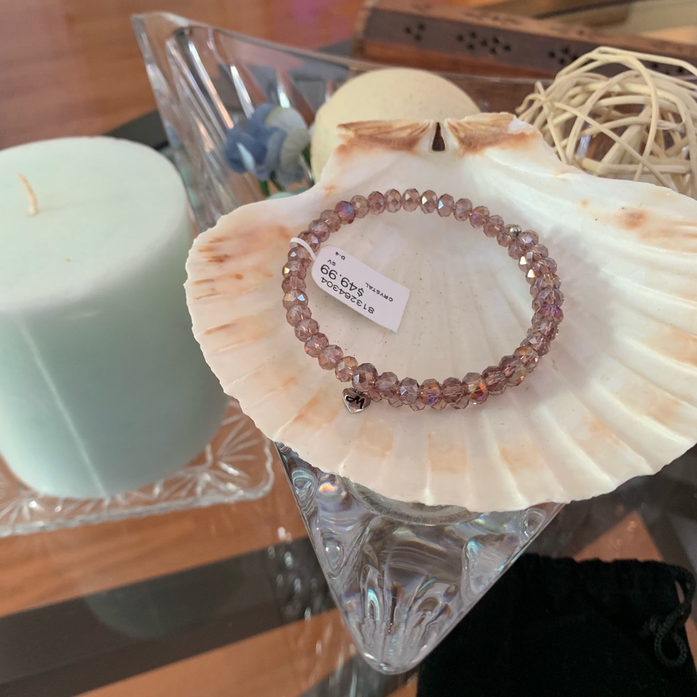 Charmed Memories Purple Crystal Bangle